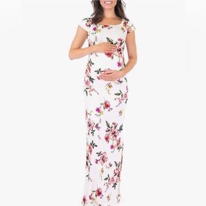 Floral Maternity Dress | Baby Shower Dress